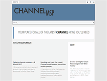 Tablet Screenshot of channelmsp.com